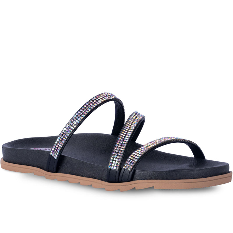 Sandália Birken Com Strass