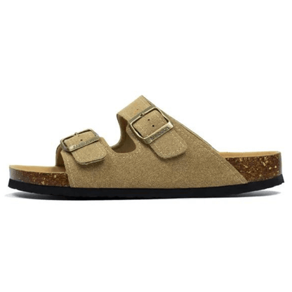Maibulun Suede Sandal - Light Brown